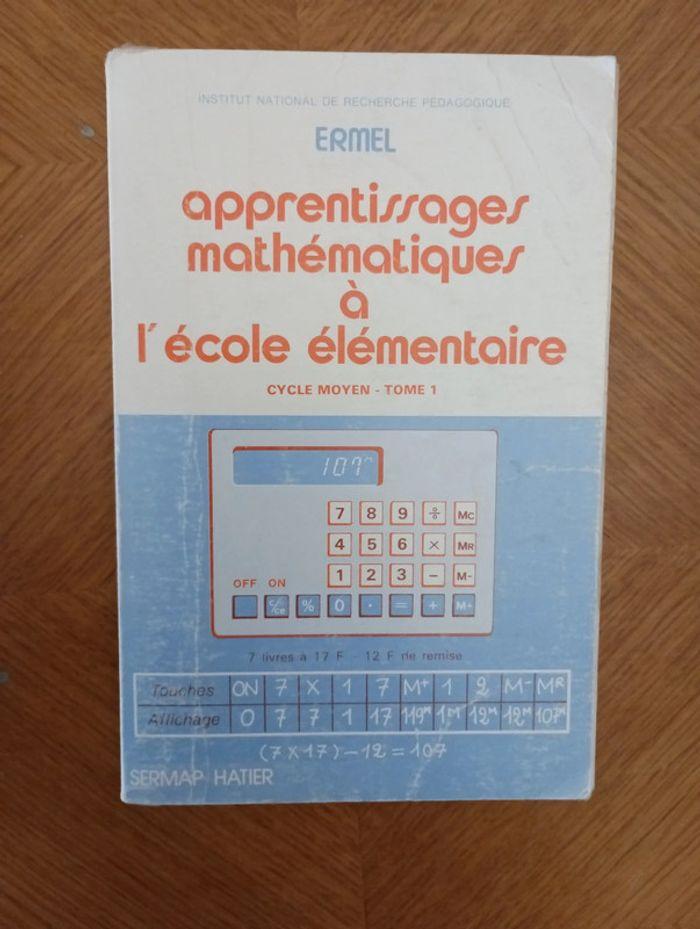 Ermel apprentissage mathématiques à l'école élémentaire cycle moyen 3 tomes - photo numéro 2