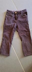 Pantalon en velours Sergent Major 2 ans