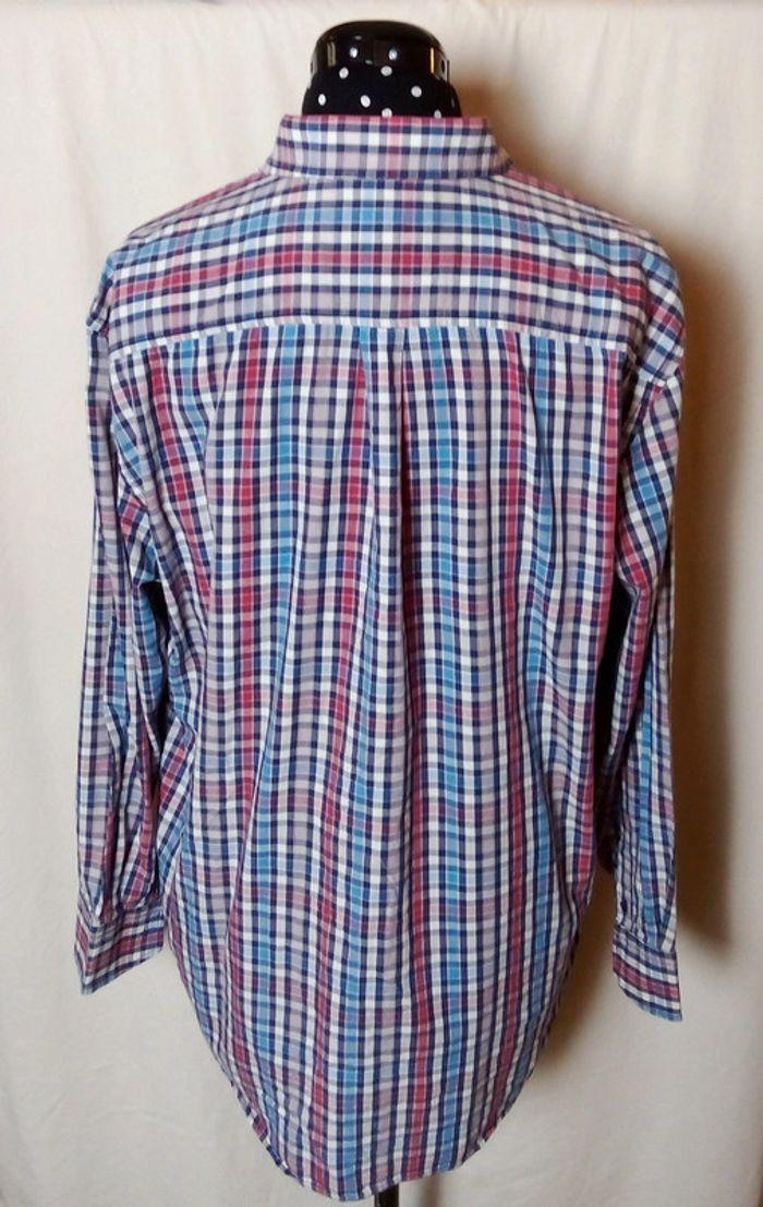 Chemise à carreaux manches longues Canda taille L en très bon état - photo numéro 4