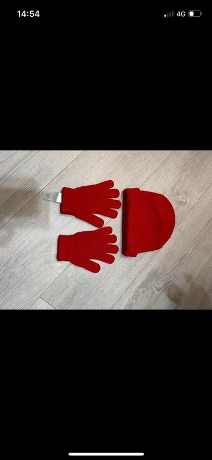 Ensemble gants et bonnet petit bateau taille unique - photo numéro 2