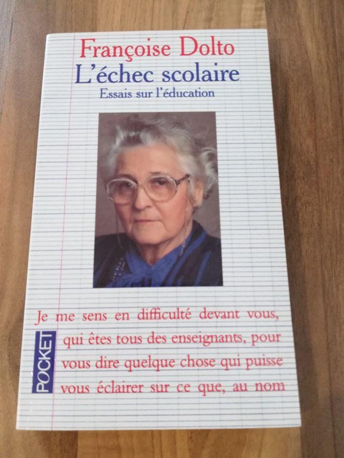 Livre l'échec scolaire de Françoise Dolto - photo numéro 1