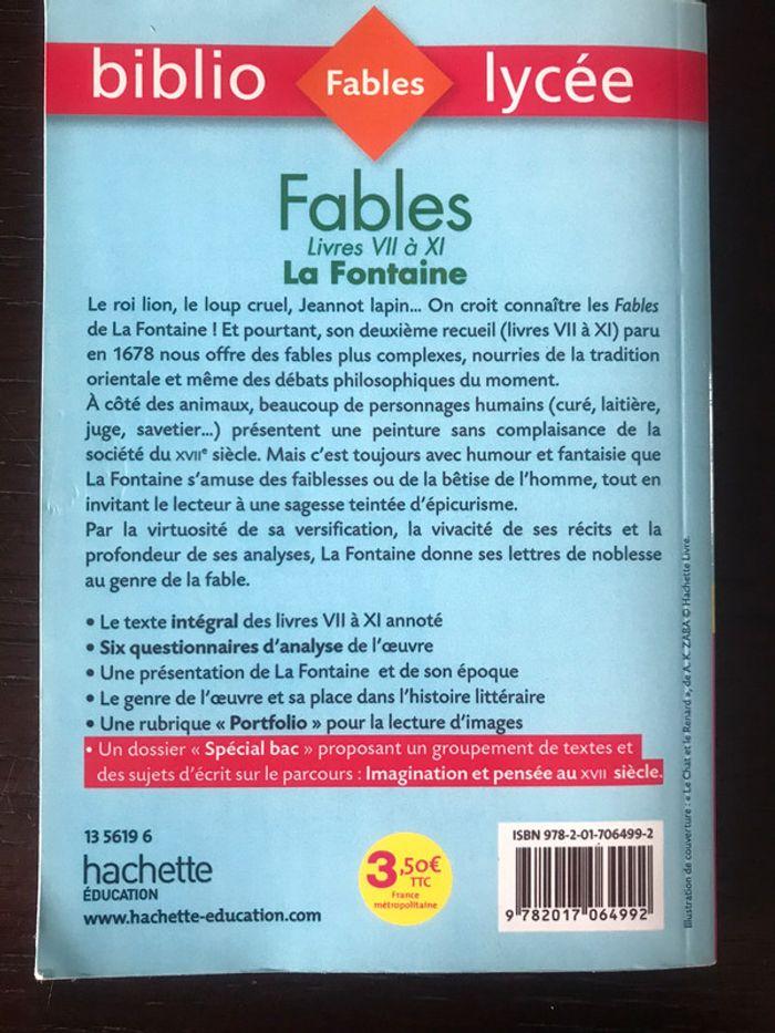 Fables La Fontaine - photo numéro 2