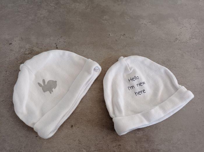 2 bonnet de naissance