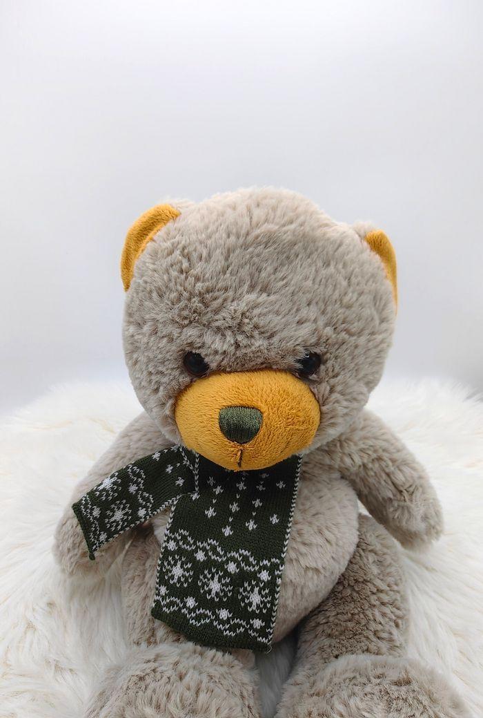 Doudou peluche Ours Nougat La Grande Recré - photo numéro 7