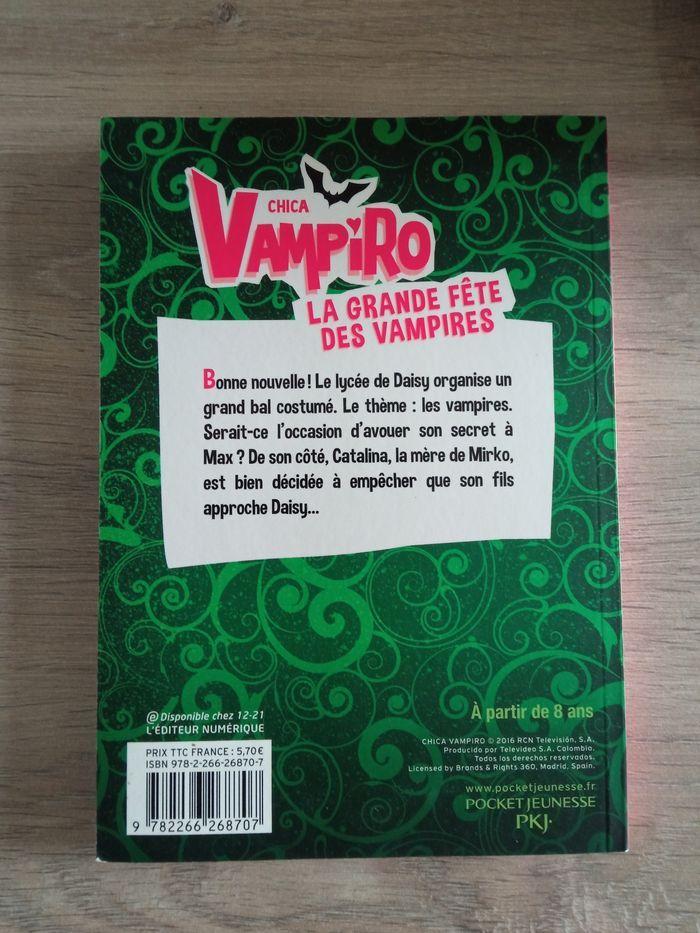 🌸 Livre Chica Vampiro la grande fête des vampires 🌸 - photo numéro 3