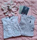 Lot de 2 pyjamas/grenouillères 12 mois