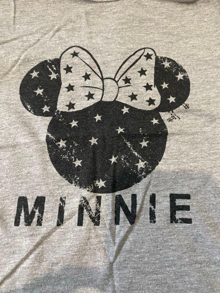 Tee-shirts minnie Disney gris 5 ans - photo numéro 10