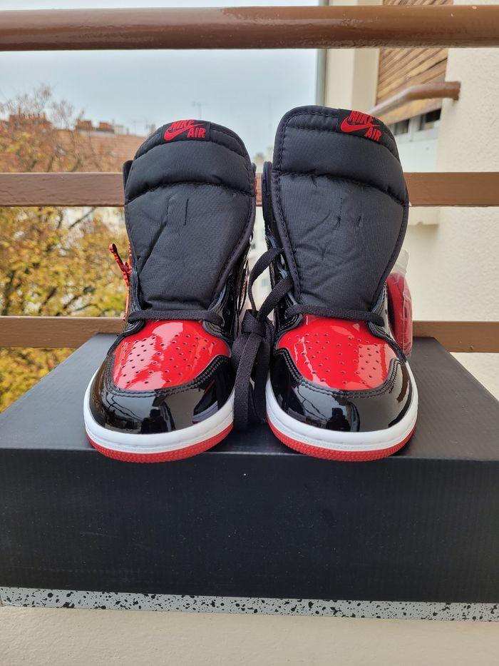 Air Jordan 1 High OG Patent Bred - photo numéro 1