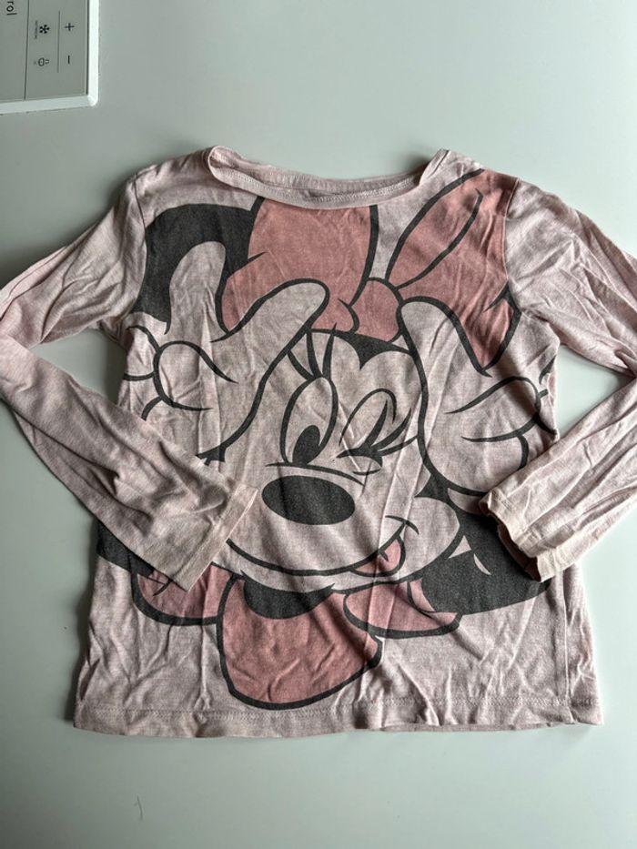 Sweat shirt Minnie manche longue fille 6/7 ans - photo numéro 1