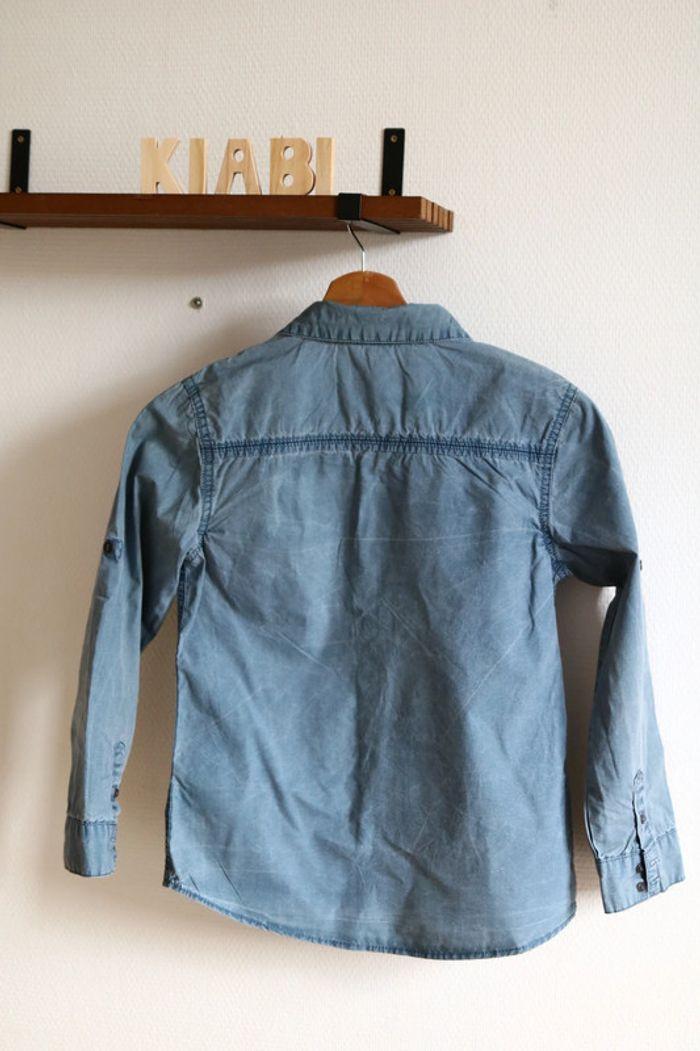 Chemise manches longues bleue, Kiabi, 10 ans - photo numéro 4