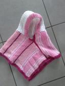 Poncho en laine neuf 3-6mois fille