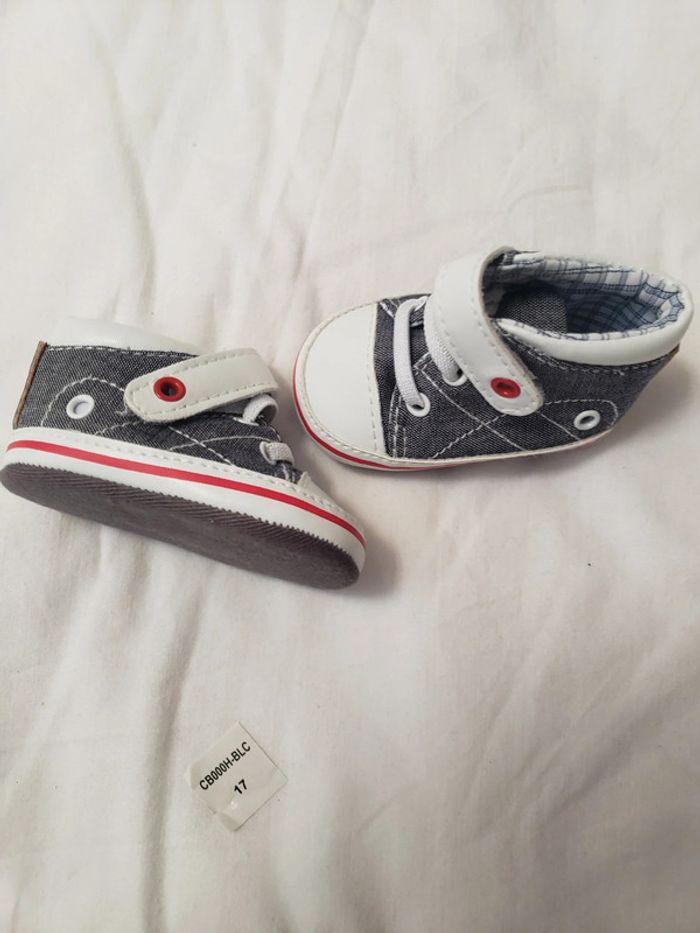 Chaussure taille 17 pour bébé 3 mois fille ou garçon - photo numéro 4