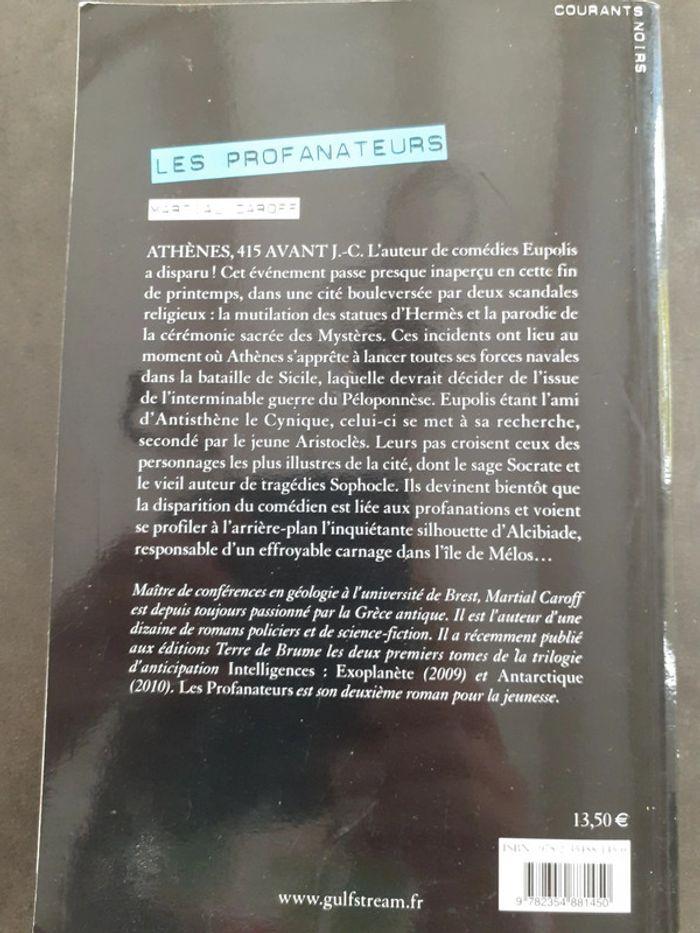 Livre, les profanateurs - photo numéro 3