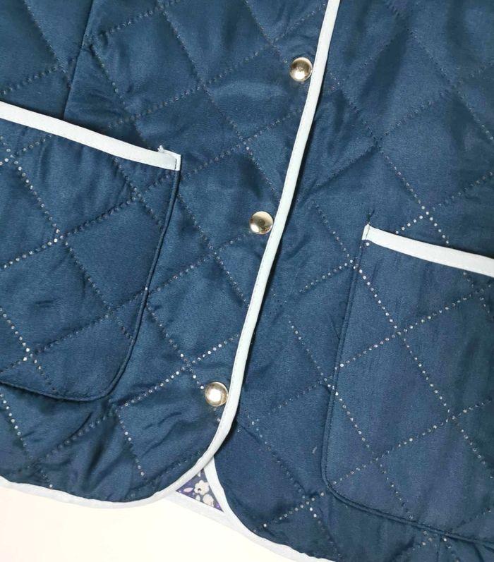 Veste légère matelassée bleu marine Nathalie Andersen Taille 46/48 - photo numéro 6