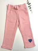 Pantalon style jogging rose