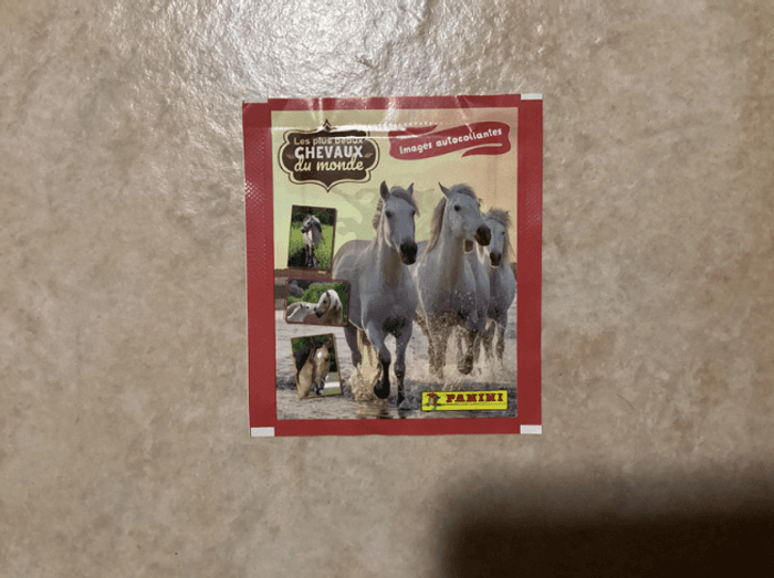 Panini - Les plus beaux chevaux du Monde 🐴 - Album vide + 40 Pochettes Neuves - photo numéro 2