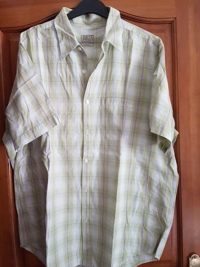 chemise a carreaux jules