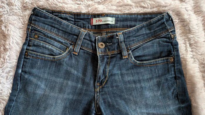 Jean Levi's Skinny taille 36 Denim foncé, parfait - photo numéro 2