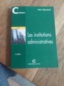 Les institutions administratives