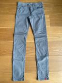 Pantalon gris skinny