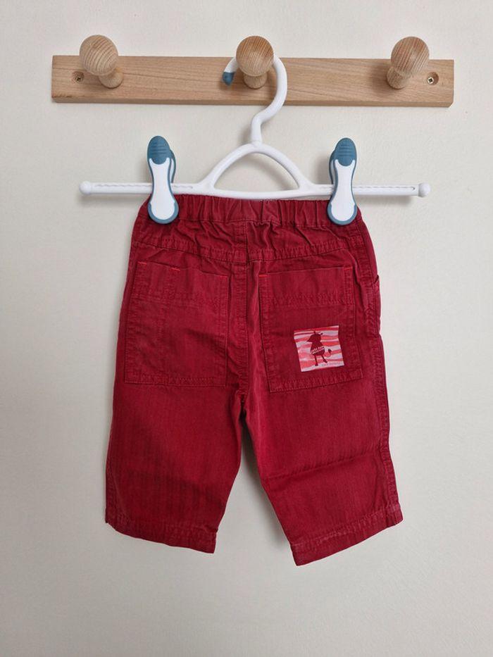 Pantalon bébé fille Rouge 3 mois 60 cm Petit Bateau - photo numéro 5