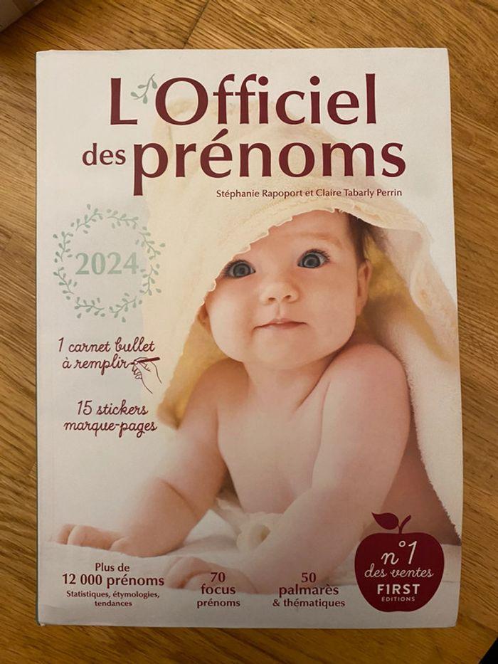 L’officiel des Prénoms - livre neuf - photo numéro 1