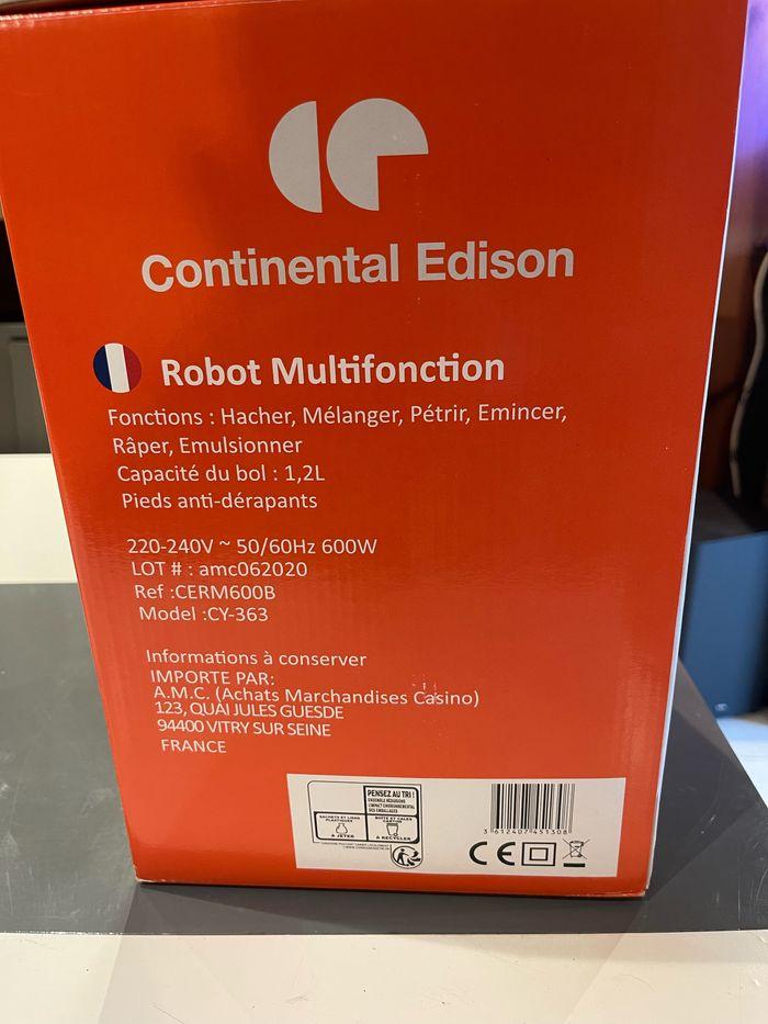 Robot multifonctions continental Edison neuf - photo numéro 2