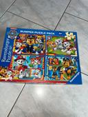 Puzzle 4x42 pièce paw patrol neuf sans emballage