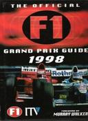 livre “The Official Formula One 1998 Grand Prix Guide” par Murray Walker