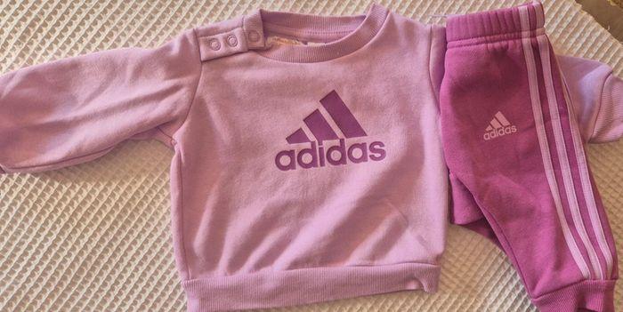 Ensemble Adidas bébé fille 0-3 mois - photo numéro 1