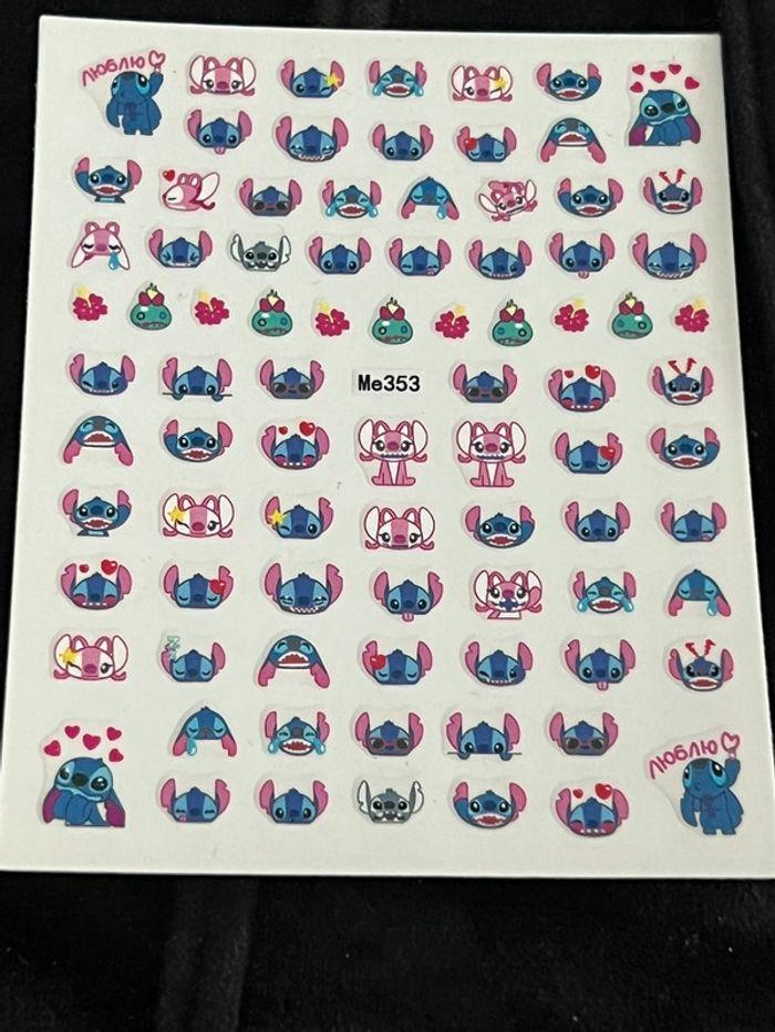 Lot Grande planche Stickers Stitch - photo numéro 9