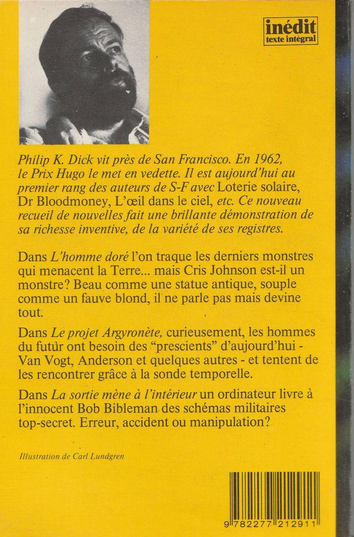 Philip K. Dick, L'homme doré - photo numéro 2