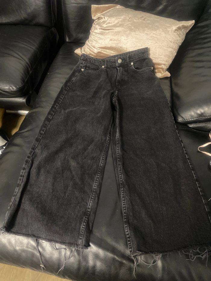 Pantalon jean à jambes  larges/ baggy .Taille 36/38Zara - photo numéro 7