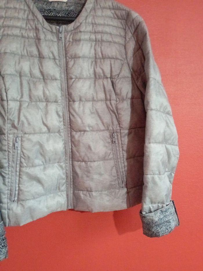 Veste Camaïeu Grise femme taille 42 - photo numéro 5