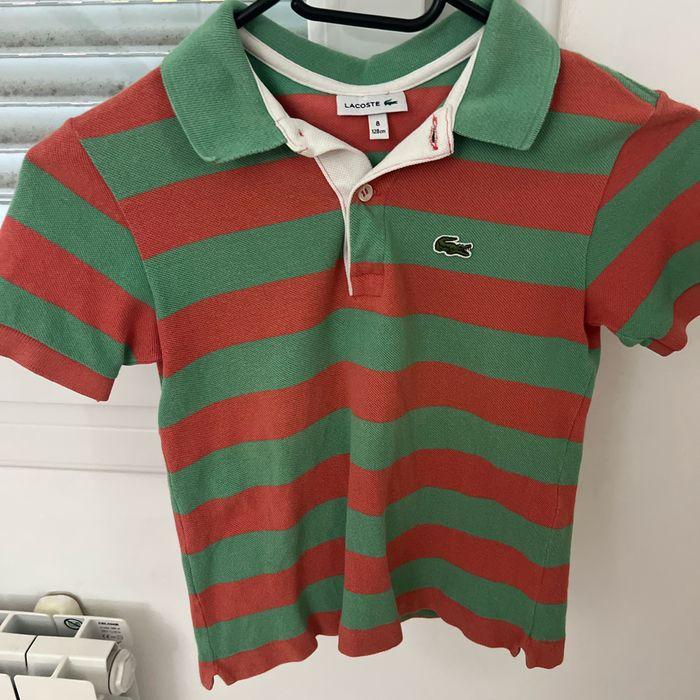 Polo Lacoste taille 8  ans en très bon état - photo numéro 1