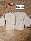 Gilet fils dorés