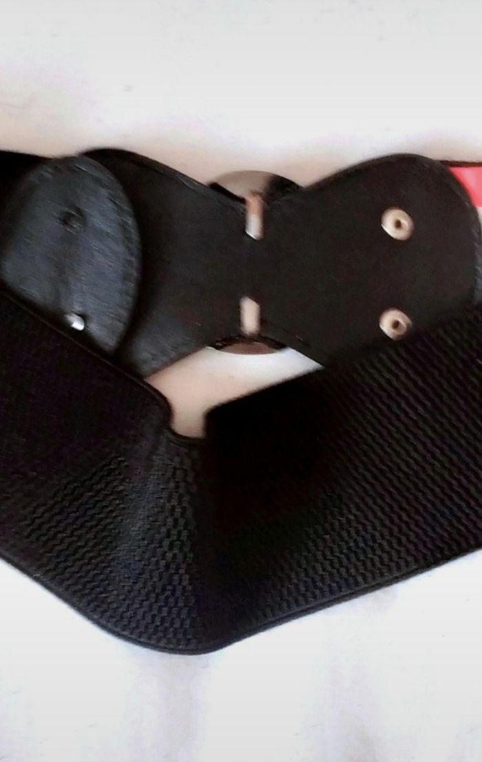 Ceinture large élastique avec bijou strass T.1 - photo numéro 5