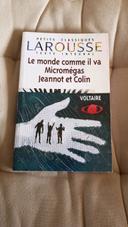 Le monde comme il va micromegas Jeannot et colin  voltaire