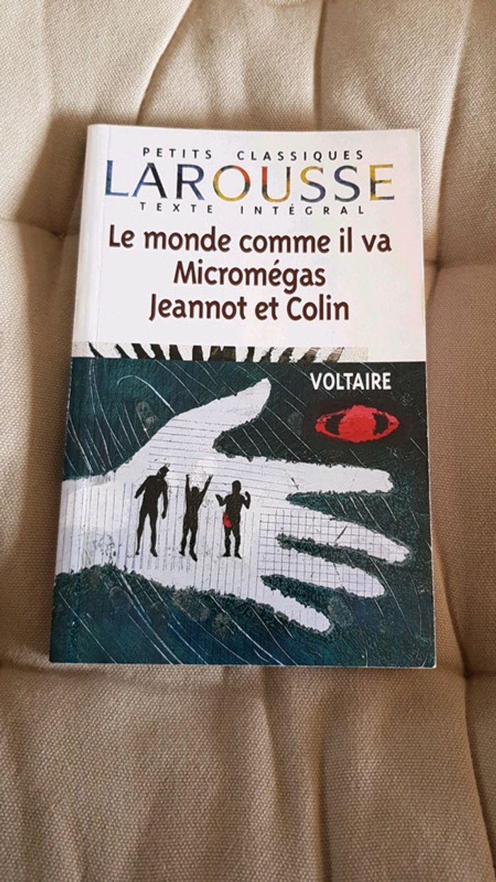 Le monde comme il va micromegas Jeannot et colin  voltaire - photo numéro 1