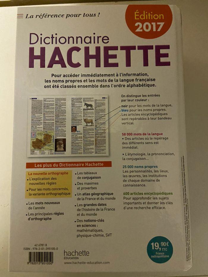 Dictionnaire français Hachette - photo numéro 2