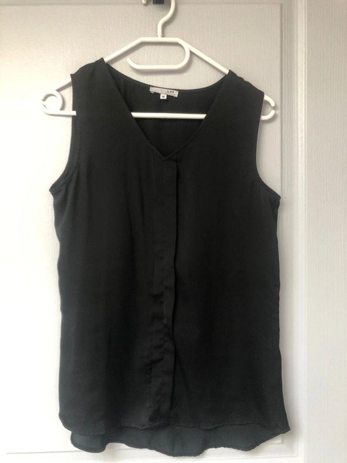 Débardeur noir fluide taille 36 H&M