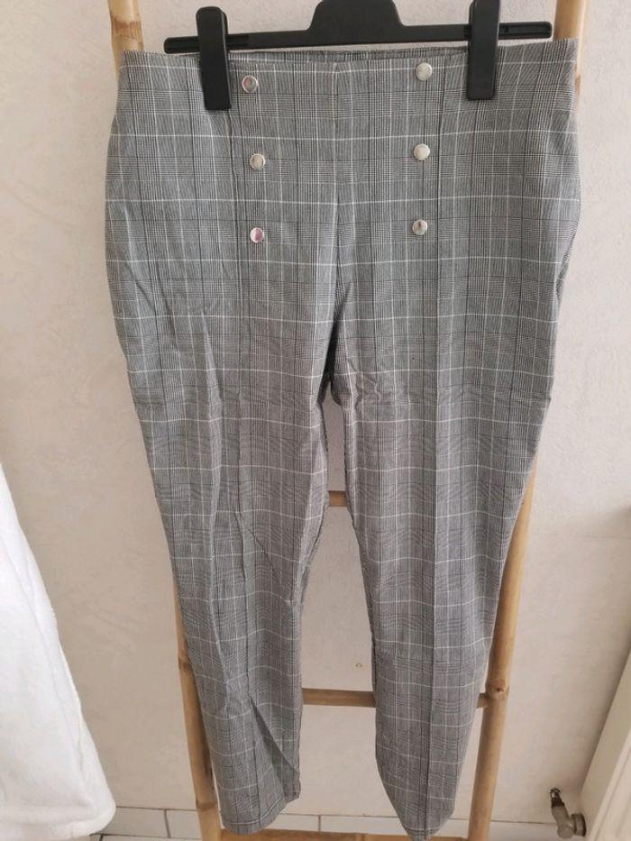 Pantalon à carreaux XL