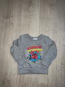 Sweat interdit de me gronder taille 2 ans