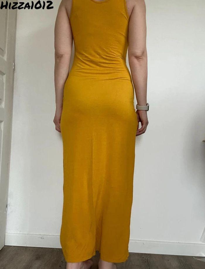 Robe longue jaune Camaieu taille 36 💖 - photo numéro 4