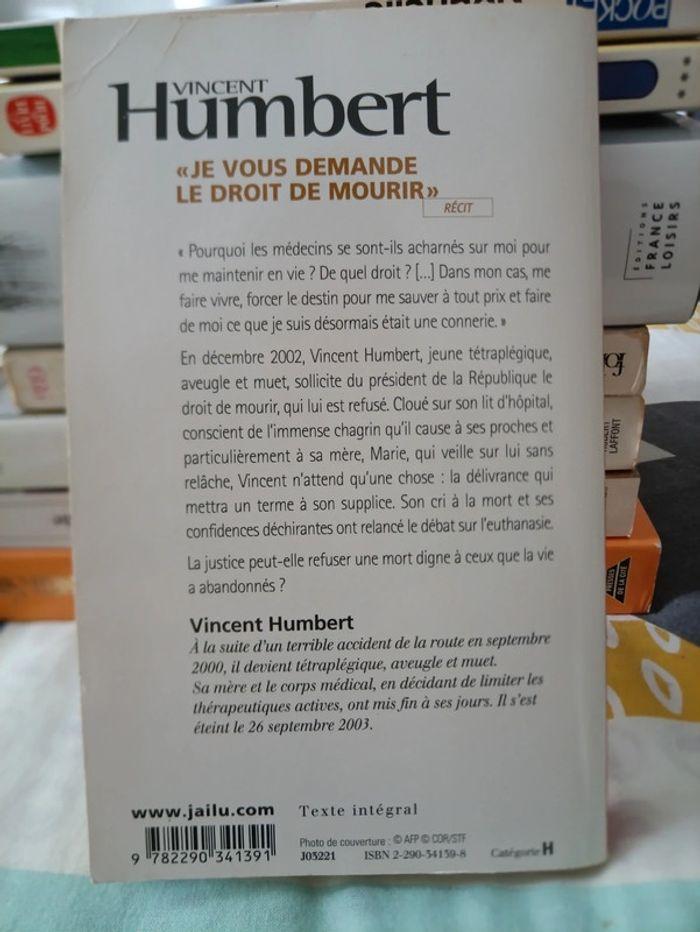 Récit sur Vincent Humbert - photo numéro 2