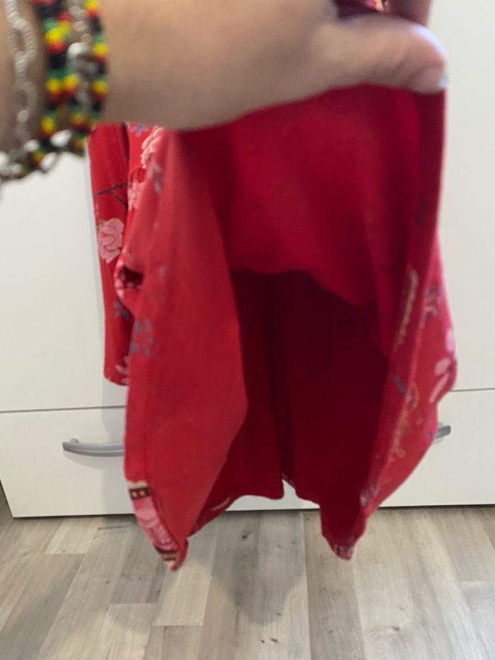 Robe desigual rouge 5-6 ans - photo numéro 6