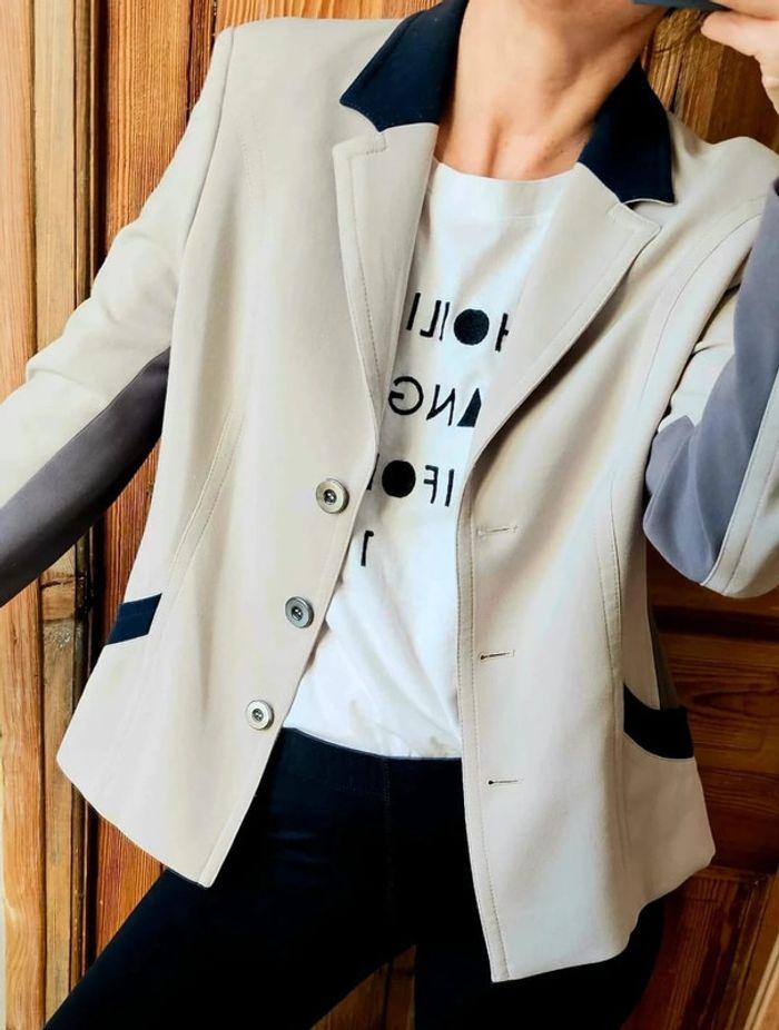 Veste blazer vintage parfait état - photo numéro 2