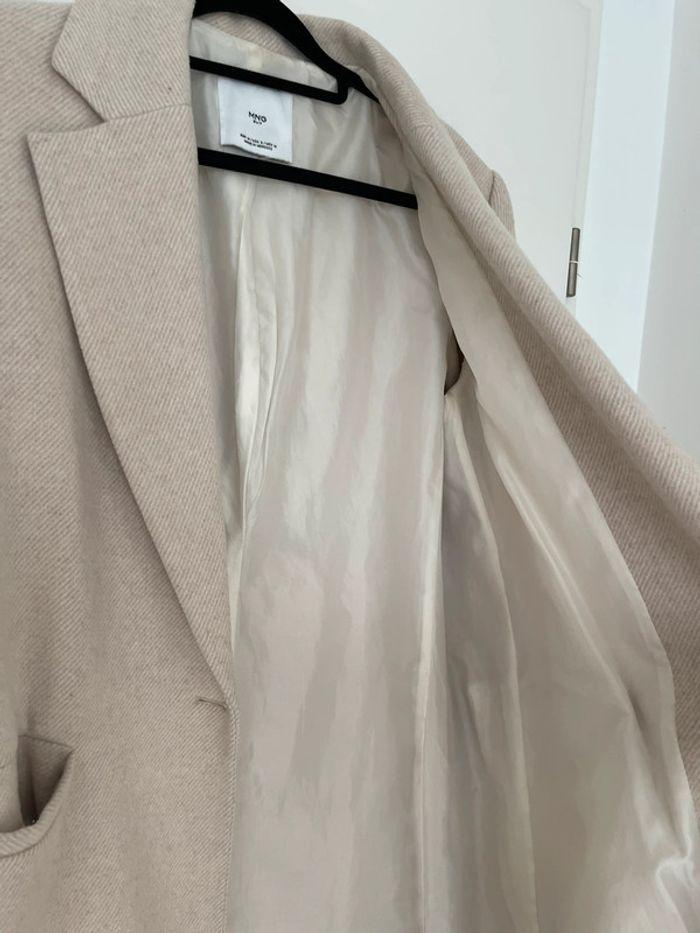 Manteau long crème Mango T.M - photo numéro 13