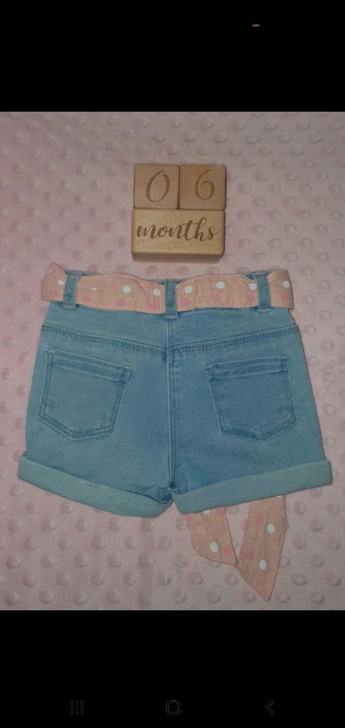 Short en jean 6 mois - photo numéro 2