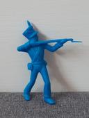 Figurine soldat plastique bleu La roche aux fées